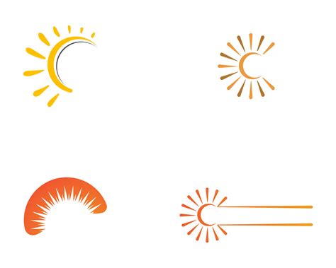 Sun Logo Vector Templates 584975 Vector Art At Vecteezy