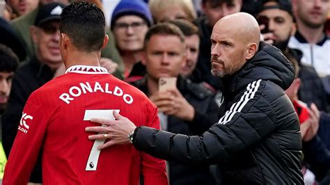 Cristiano Ronaldo Man Utd Boss Erik Ten Hag Addresses Forwards Exit