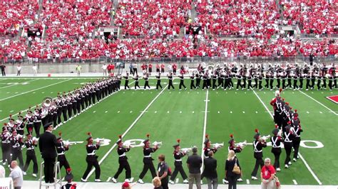 Ohio State University Marching Band Ramp Entire Pregame Script Ohio 9 1