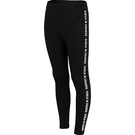 Legginsy dziewczęce HJZ22 JLEG003 4F czarne Sport Shop pl