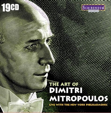 Dimitri Mitropo Dimitri Mitropoulos Complete RCA And Columbia CD UK