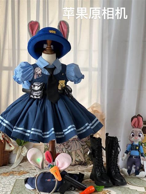 Zootopia Judy Hopps Lolita Size 80 Free Gun And Boots Size 27 Babies