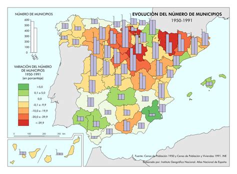 Archivo Espana Evolucion Del Numero De Municipios Mapa