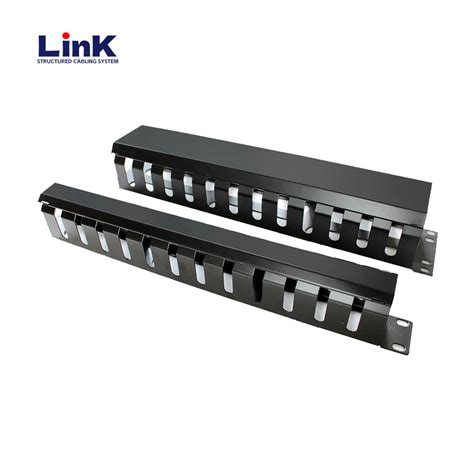 Cable Management 19 1u Network Cable Organizer 24 Port Server Rack Wire Management Rack Mount