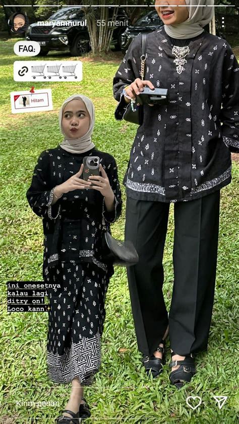 Pin Oleh Meiii Di OOTD Gaya Model Pakaian Model Pakaian Hijab Model