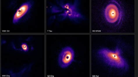 Stunning images from Very Large Telescope capture unique views of planet formation