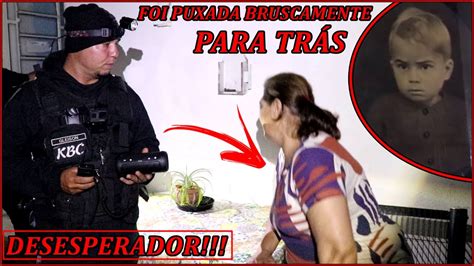 A Entidade Tentou Possuir A L Ia E A Puxou Bruscamente Para Tr S