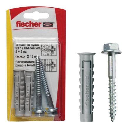 Fischer Taco De Nailon Con Tornillo Con Cabeza Hexagonal Con