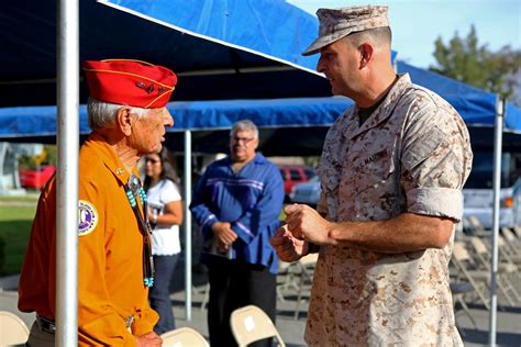 Navajo Code Talkers Return To The Blue Diamond