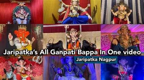 Nagpur Ke Sare Ganpati Bappa Ke Live Darshan 2023 Part 1 Ganesh