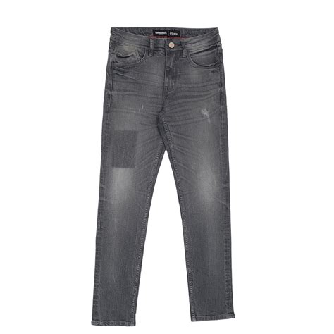 Jual Rockmaker Celana Denim Slim Fit Selvedge Accent Z Grey Shopee