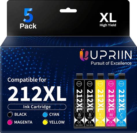 Amazon UPRIIN 212XL Ink Cartridges Combo Pack With NEW Updated