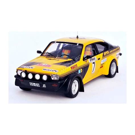 Opel Kadett Gt E Jean Pierre Nicolas Jean Todt Rallye Monte Carlo