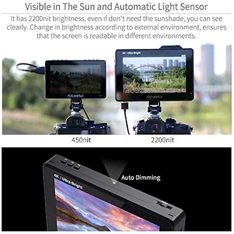 Feelworld Lut Pro Monitor De Campo Para C Mara Dslr De Pulgadas