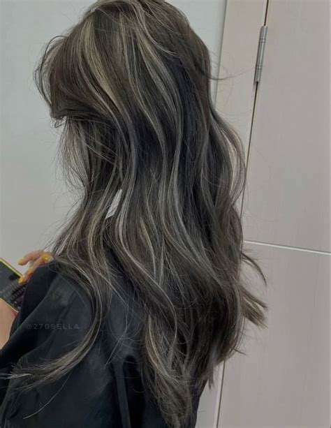 Pin By Katherine Novac On Aesthetic O O Black Hair Balayage Dyed