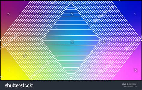 Gradient Diamond Shaped Background Design Stock Illustration 1809639361 ...