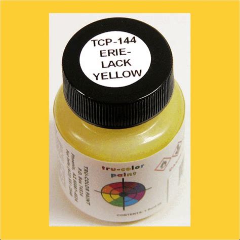 Erie Lackawanna YELLOW 1 Oz Bottle Airbrush Ready