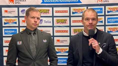 Presskonferens Efter Ik Oskarshamn F Rjestad Bk Oskarshamn