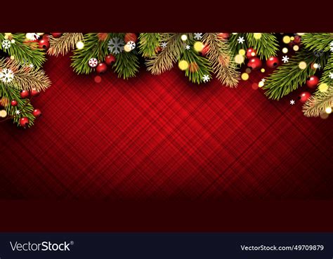 Holiday red background with realistic looking Vector Image