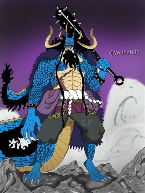 Kaido Fanart One Piece Hybrid Form