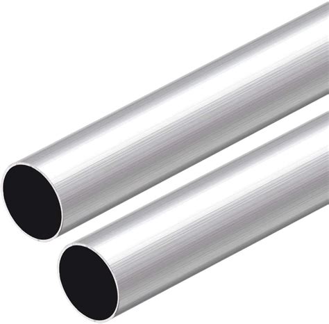 Sourcing Map Aluminium Rond Tube Mm Longueur Mm Od Mm