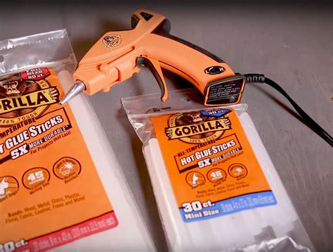 Gorilla Dual Temp Mini Hot Glue Gun Gorilla Glue Gorilla Glue