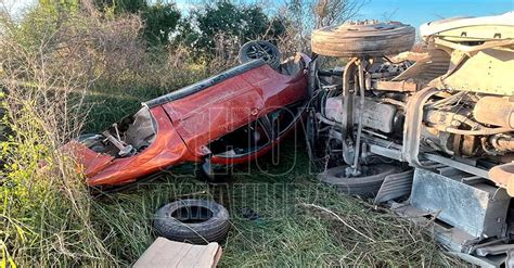 Hoy Tamaulipas Accidente En Tamaulipas Aparatoso Choque Con Volcadura