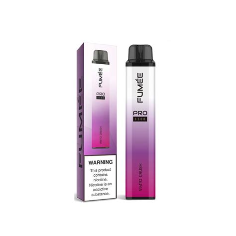 Fumee Pro 3500 Disposable Vape Vimto Crush Vape Bar Outlet