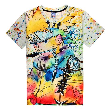 Naruto Ninja Way O Neck T Shirt Naruto T Shirt Naruto Shirts Anime