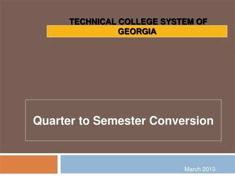 PPT - Technical College System of Georgia PowerPoint Presentation, free ...