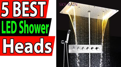 5 Best LED Shower Heads In 2024 YouTube