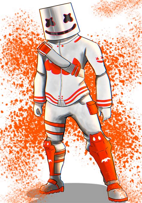 Marshmello Fortnite By Zucck On Deviantart