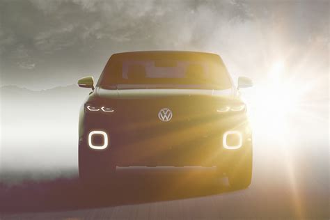 Volkswagen T Cross Baby Suv Concept Gets Teased Ahead Of Geneva Debut