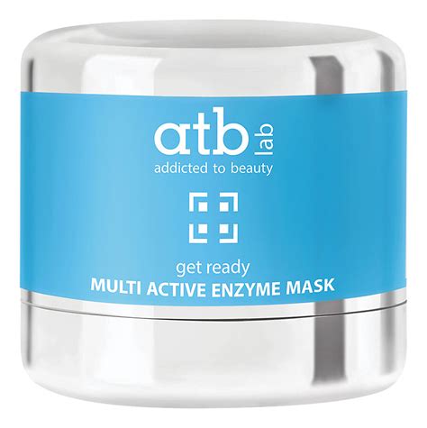 Atb lab энзимная маска для лица get ready multi active enzyme mask 80мл ...