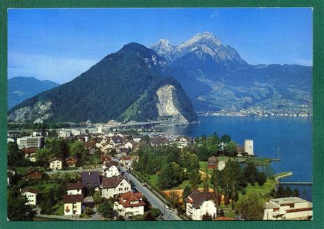 Stansstad Am Vierwaldst Ttersee Mit Schnitzturm Und Pilatus Kaufen