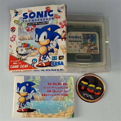 Sonic The Hedgehog Sega Game Gear Japan Sega Platform 1991 G 3307