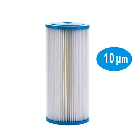 Micron Sediment Pleated Water Filter Cartridge Whole House