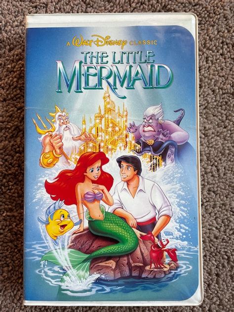 Disney's the Little Mermaid VHS 1990 Black Diamond Classic - Etsy Canada