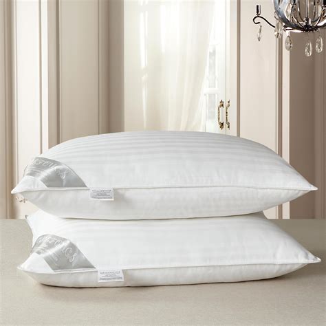 Silentnight Feather And Down Pillows 2 Pack Luxury Hotel Quality Duck