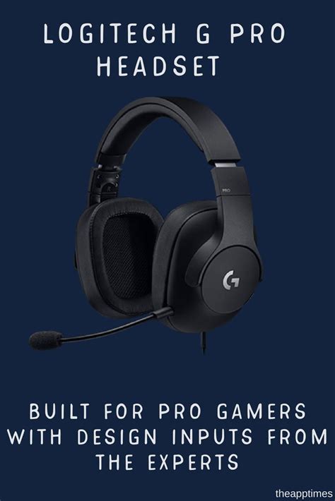 Logitech G Pro Headset Delivers Great Features To Keep Pro Gamers On