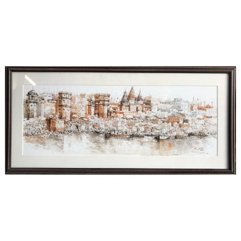 Banaras Ghat Painting – Views of the Holy City