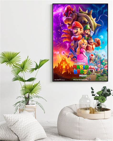 Super Mario Poster, The Super Mario Movie Poster, Super Mario Nintendo ...