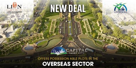 Capital Smart City Offers Possession Able Plots In The Overseas Sector