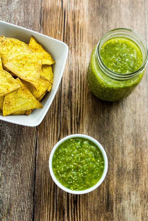 Roasted Tomatillo Salsa