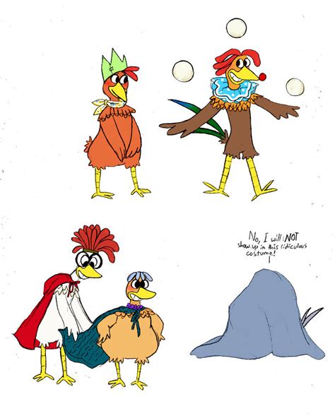 Chicken Run fan art Halloween Costumes by TrendyStaMacigian on DeviantArt