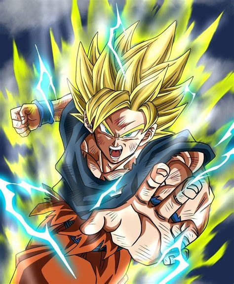 Goku Super Saiyan Transformation