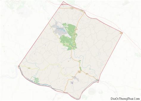 Map of Fluvanna County, Virginia - Thong Thai Real