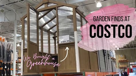 We Bought The Costco Yardistry Greenhouse Youtube