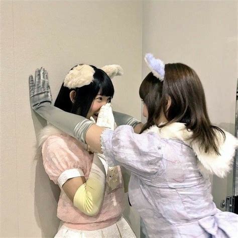 Sapphic Wlw Lesbian Couple Japanese Aesthetic Aesthetic Clothes Gyaru Japanese Girlfriend