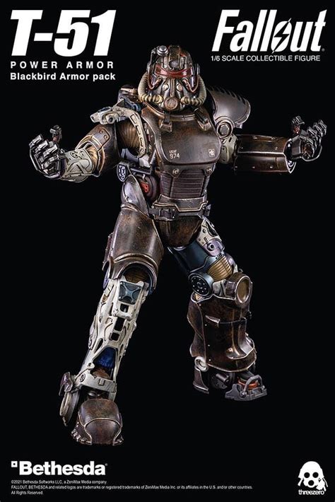 Fallout Blackbird Power Armor Set Arrives At Threezero